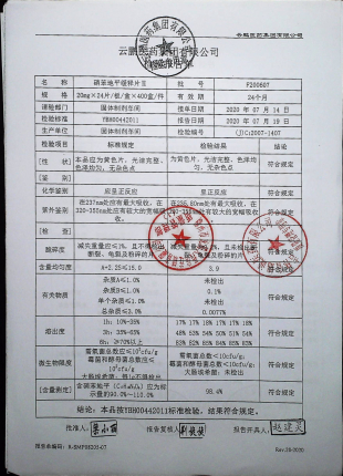 硝苯地平缓释片F20067的封面