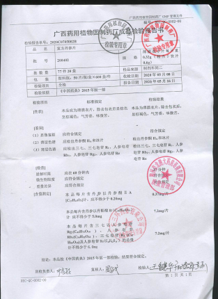 复方丹参片200402的封面