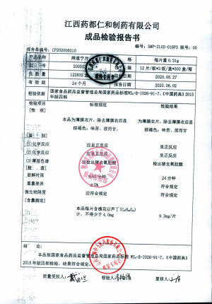 痔速宁片200503的封面
