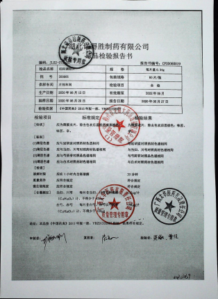 妇科调经片200605的封面