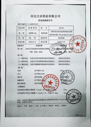 通脉颗粒200702的封面