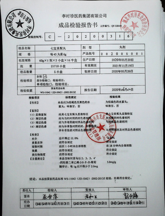 七宝美髯丸202005001的封面