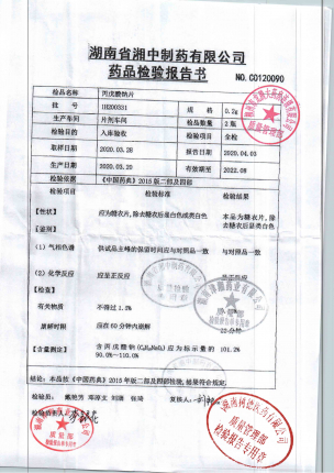 丙戊酸钠片1H200331的封面