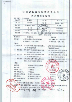 肠胃宁片(薄膜衣)2004009的封面