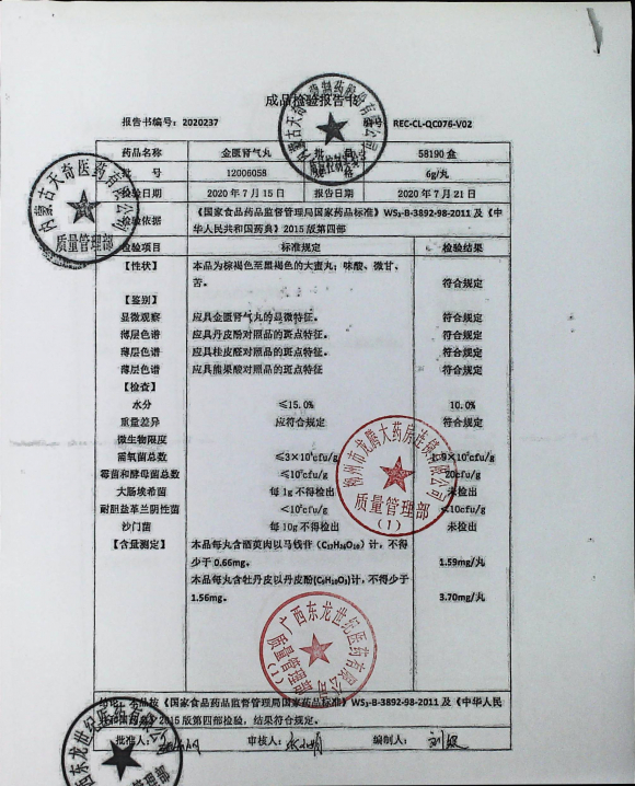 金匮肾气丸12006058的封面