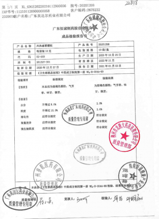 恒诚制药_风热感冒颗粒_20201208的封面