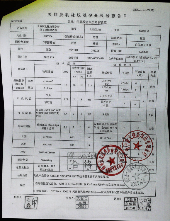 天然胶乳橡胶避孕套第六感螺纹诱惑LH200526的封面