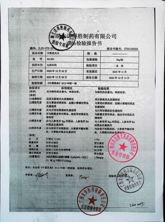 石斛夜光丸201201的封面