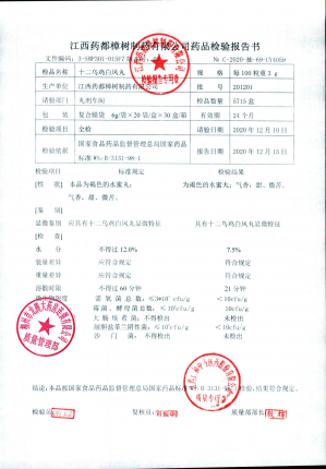 江西药都樟树十二乌鸡白凤丸201201的封面