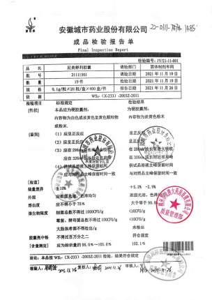 力舒同_尼美舒利胶囊_21111501的封面