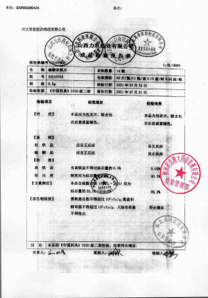 力玖_硫酸亚铁片_20210703的封面