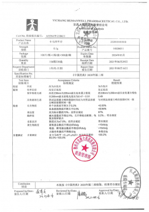 人福_卡马西平片_14K06011的封面