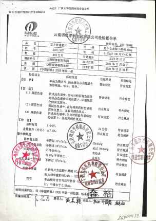 复方黄连素片20211107的封面