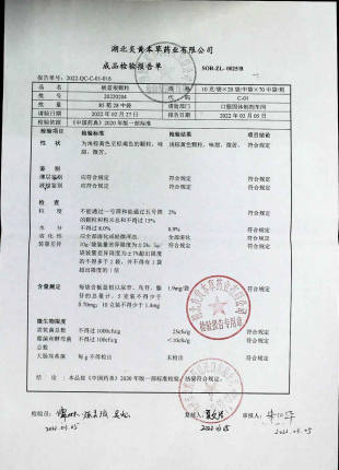 板蓝根颗粒20220204的封面