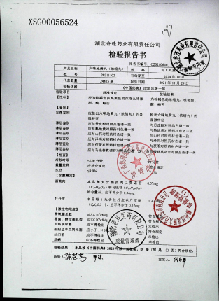 六味地黄丸（浓缩丸）20211102的封面