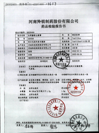 壮骨麝香止痛膏220538的封面