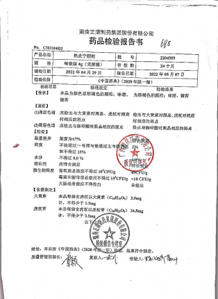 热炎宁颗粒2204509的封面