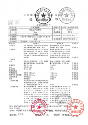 维和_血塞通胶囊_2202104的封面