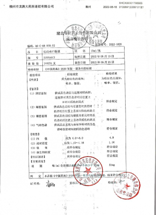 抗病毒口服液22061013的封面