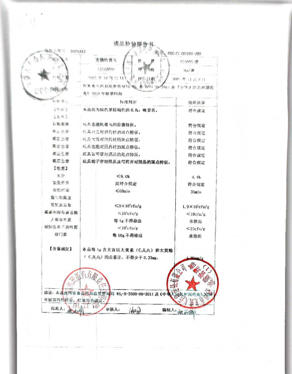 连翘败毒丸12108046的封面