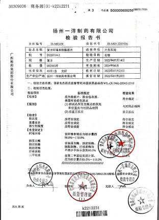 复方阿嗪米特肠溶片D220714-3的封面