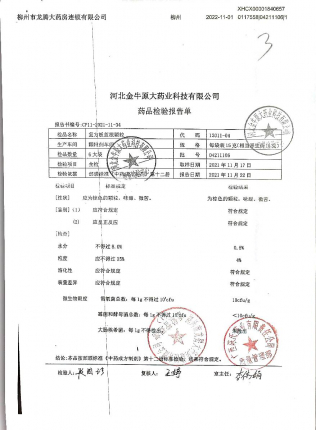复方板蓝根颗粒04211106的封面