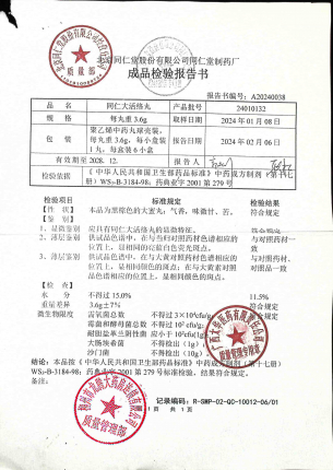 同仁大活络丸24010132的封面