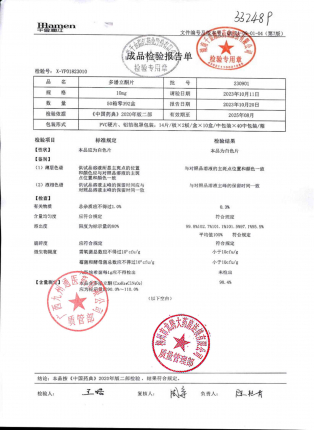 多潘立酮片230901的封面