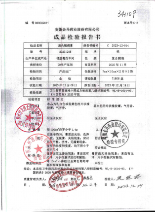 消炎镇痛膏20231205的封面
