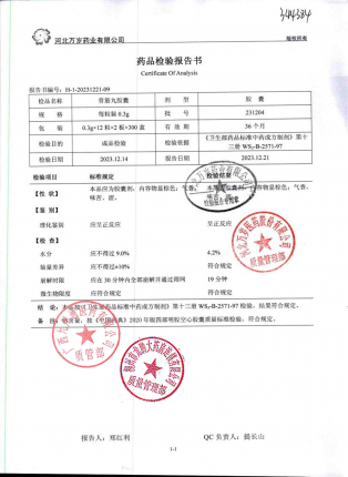 骨筋丸胶囊231204的封面