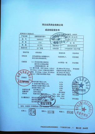 盐酸多西环素片24052413的封面