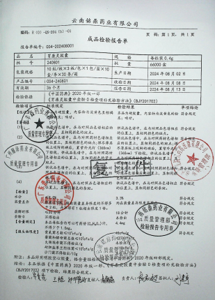 胃康灵胶囊240801的封面