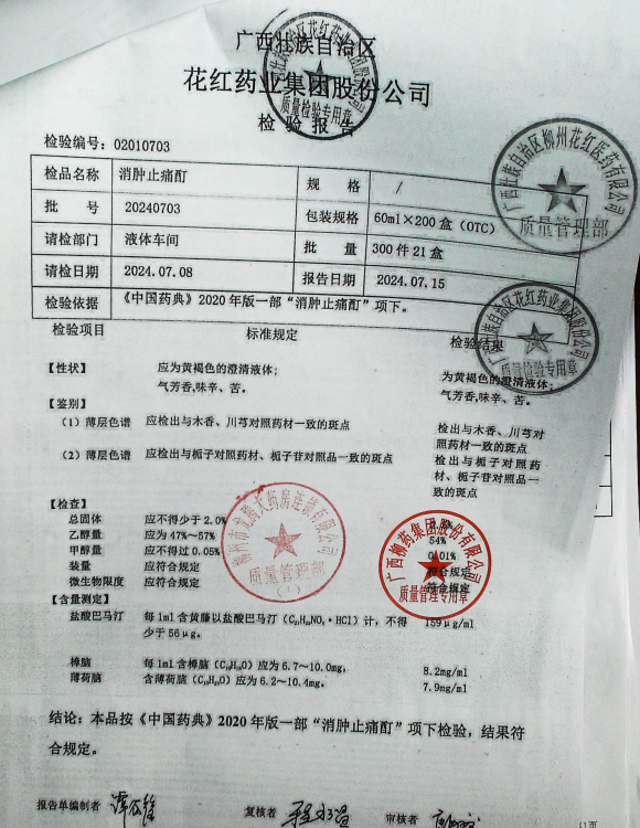 消肿止痛酊20240703的封面