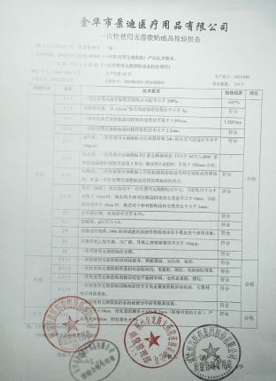 一次性使用无菌敷贴24070606的封面