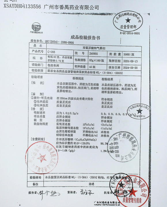 双氯芬酸钠气雾剂240905的封面