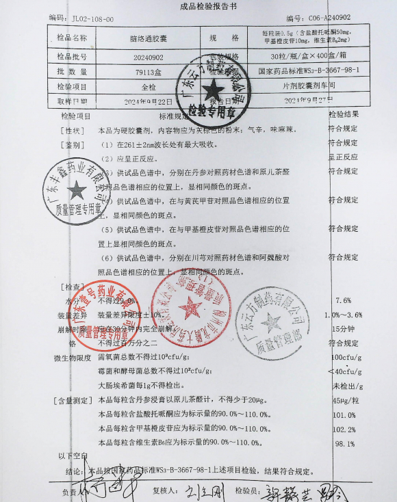 脑络通胶囊20240902的封面