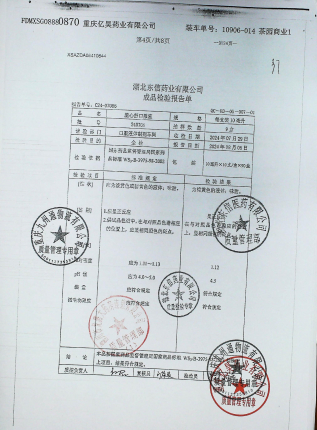脑心舒口服液240708的封面