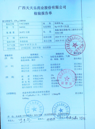 午时茶颗粒240508的封面