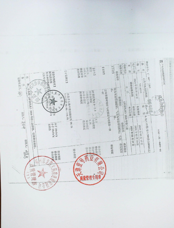 乙酰半胱氨酸颗粒20240304的封面