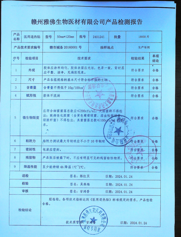 医用退热贴2401241的封面