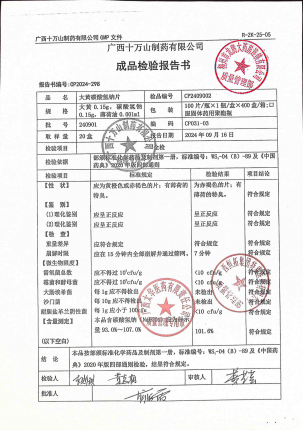 大黄碳酸氢钠片240901的封面